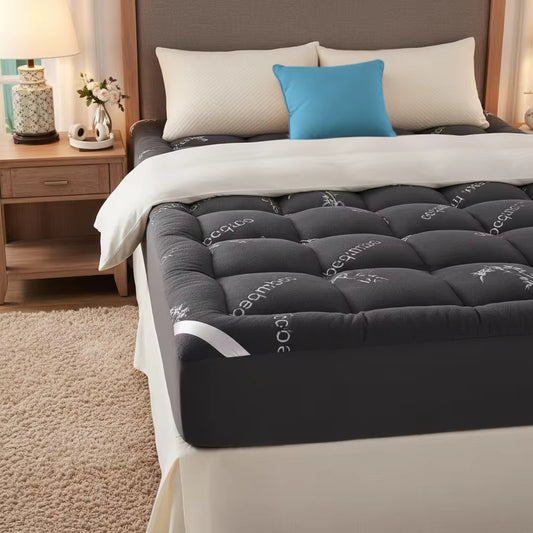 Plush Bamboo Mattress Topper